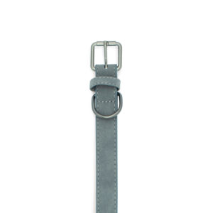 Grey Soft comfort dog collar