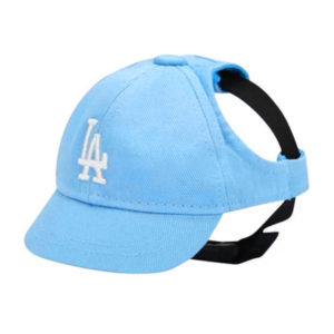 Dog hat LA dodgers