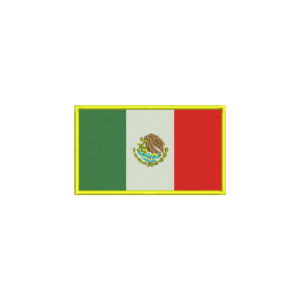 Mexico Flag Patch