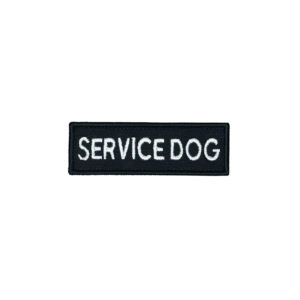 "SERVICE DOG" - Service Dog Patches Personalize Color and Size