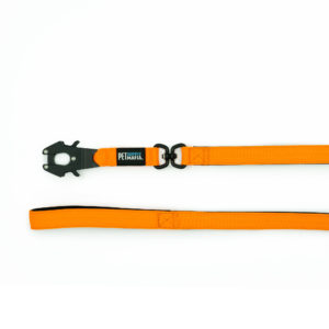 Orange tactical dog Leash