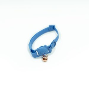 Blue cat collar